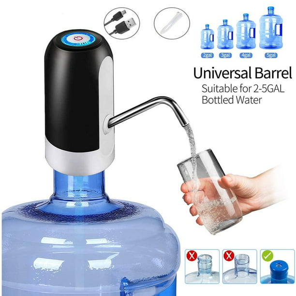 Automatic Electric Water Dispenser Pump Bottle 5 Gallon Drinking Water Jug USB